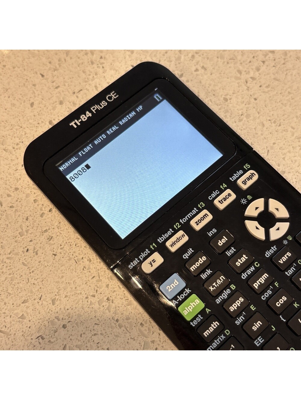 Texas Instruments TI-84 Plus CE Graphing Calculator Works Tested PERFECT - Picture 2 of 9